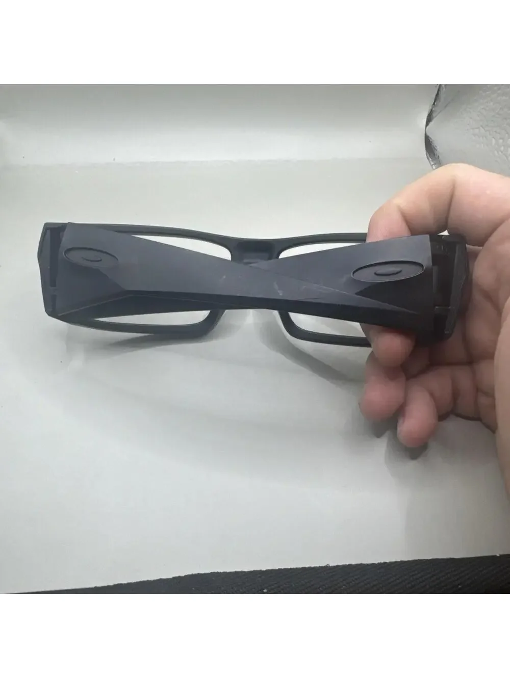 Oakley Heliostat Matte Black Frame (No Icons)